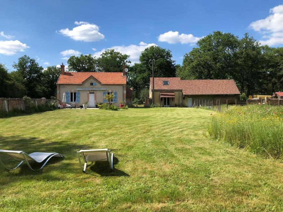 Maison Au Milieu Des Bois Et Des Animaux Jouy-le-Potier Esterno foto