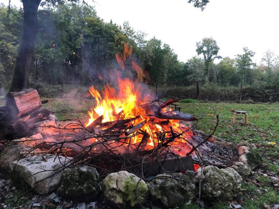 Maison Au Milieu Des Bois Et Des Animaux Jouy-le-Potier Esterno foto